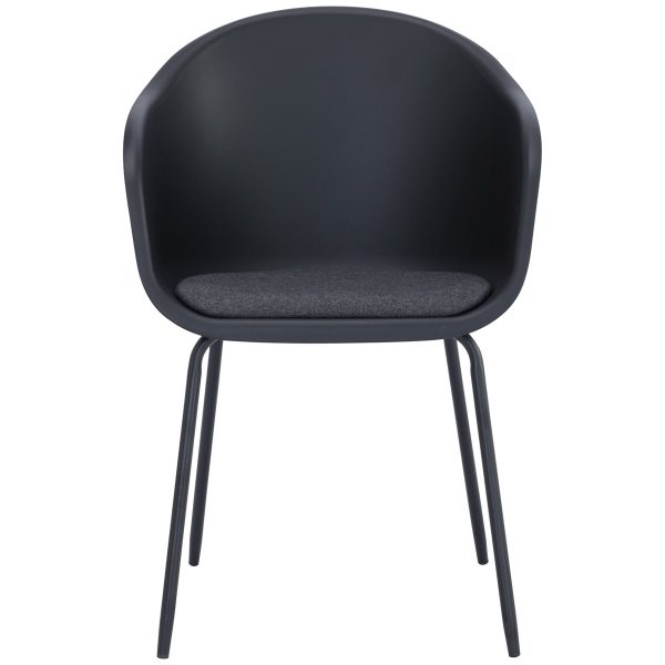 Fauteuil Colleen noir