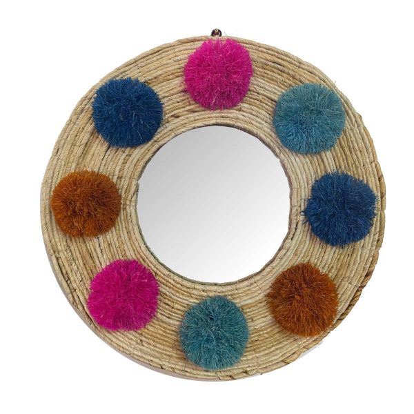 Miroir Pompons