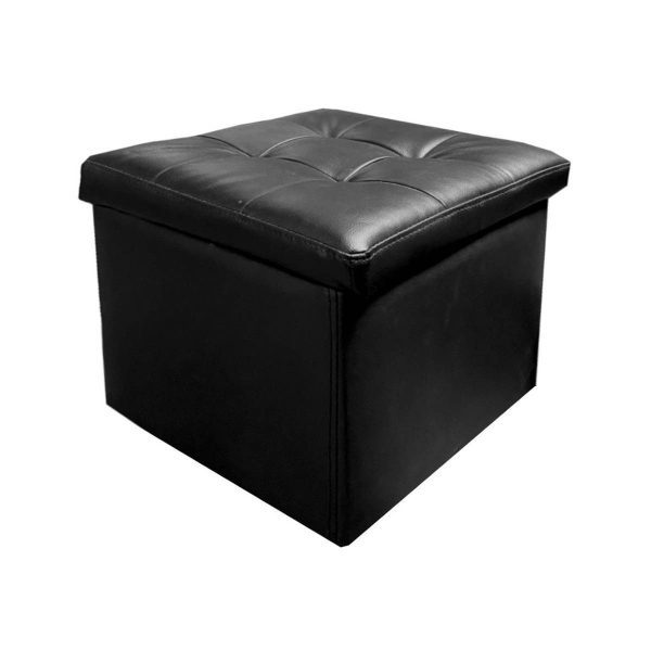 Pouf Coffre Landfair noir 38/35