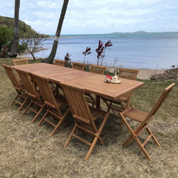 Table Garden extensible rectangulaire 210