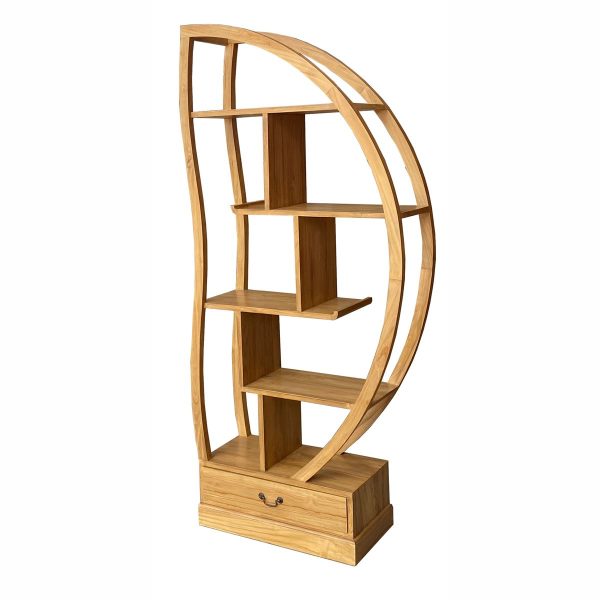 Etagère Twin avec arrondi à droite