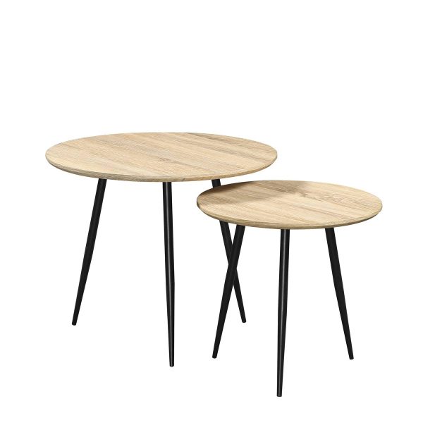 Set de 2 tables Buck