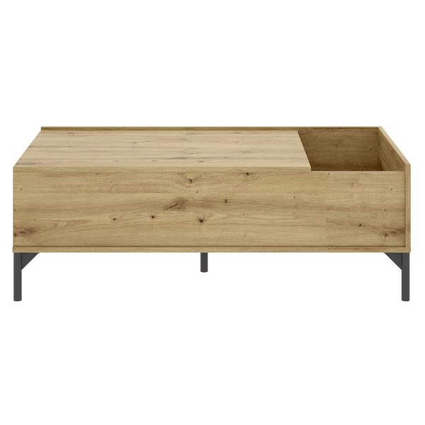 Table basse relevable Ness chêne nordique