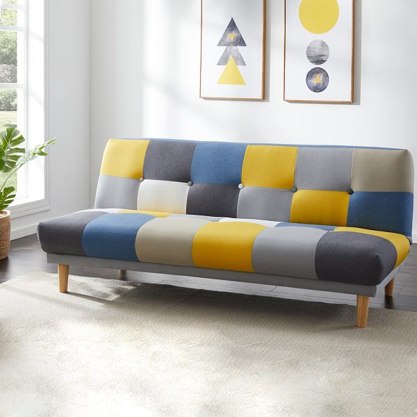 Canapé clic-clac Victor - Patchwork