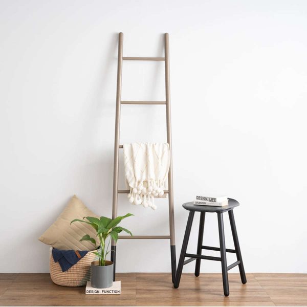 Echelle porte-serviette Mycroft noire