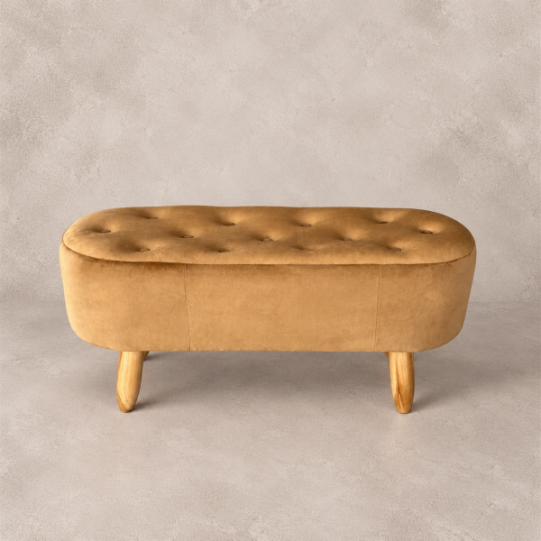 Banquette capitonnée