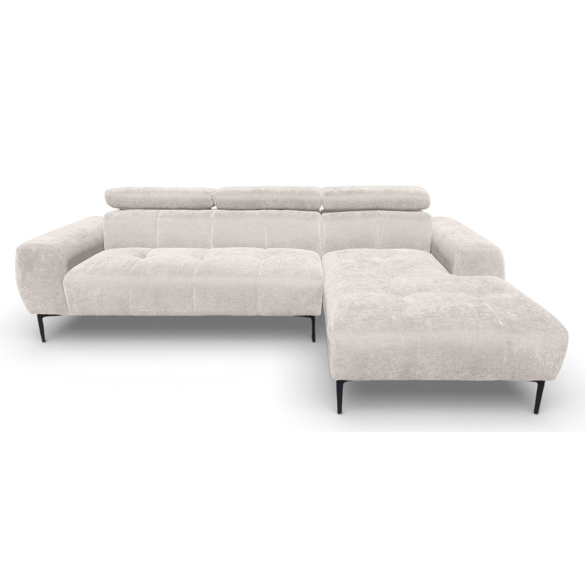 Salon angle droit Forman - Brun Beige